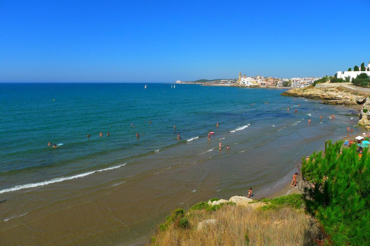 Cala Balmins Sea View Leilighet Sitges Eksteriør bilde