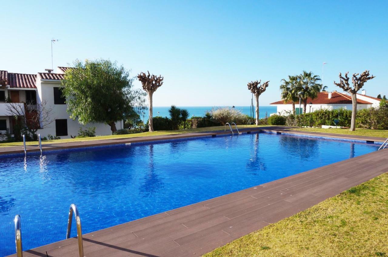Cala Balmins Sea View Leilighet Sitges Eksteriør bilde
