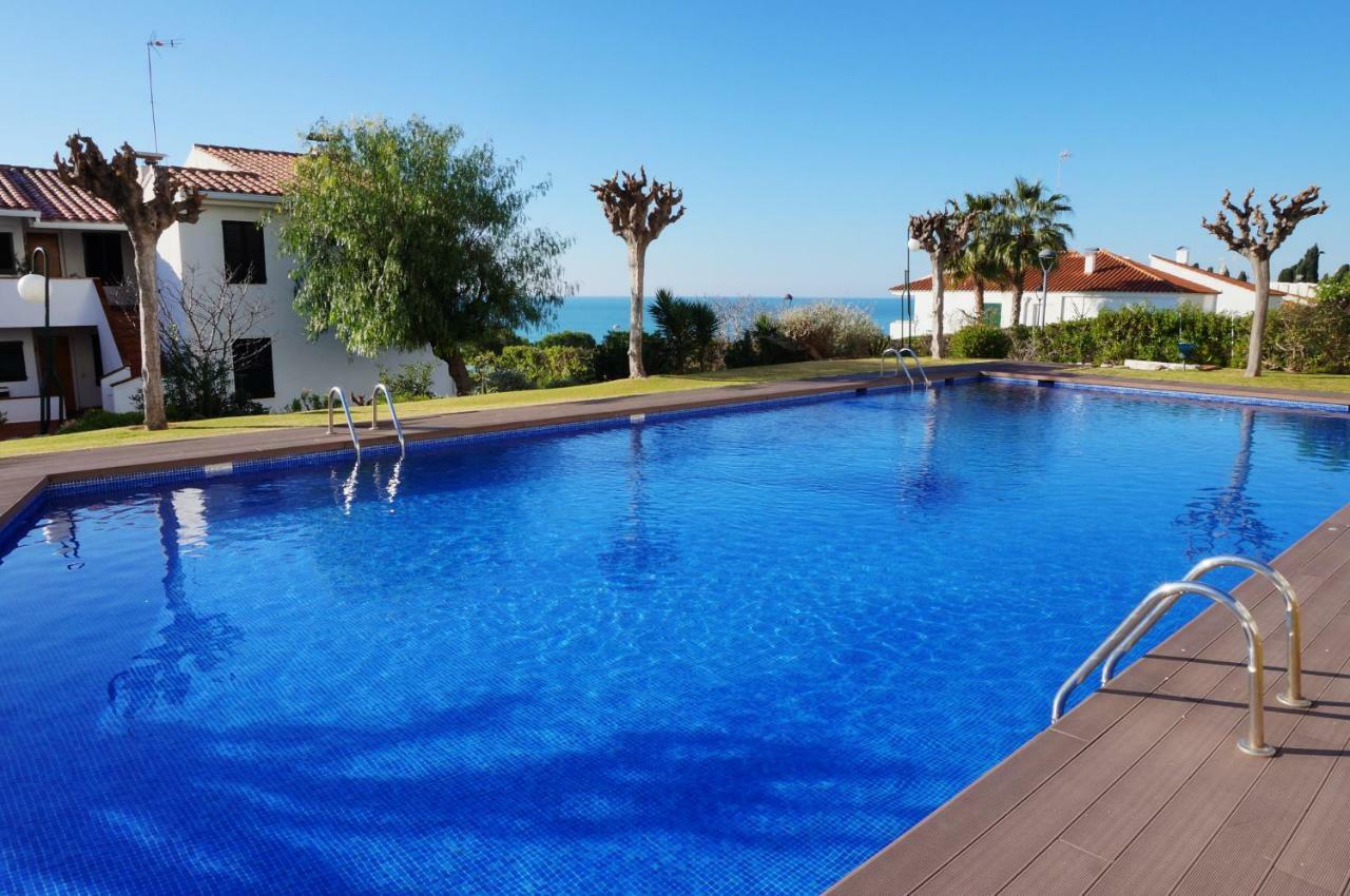 Cala Balmins Sea View Leilighet Sitges Eksteriør bilde