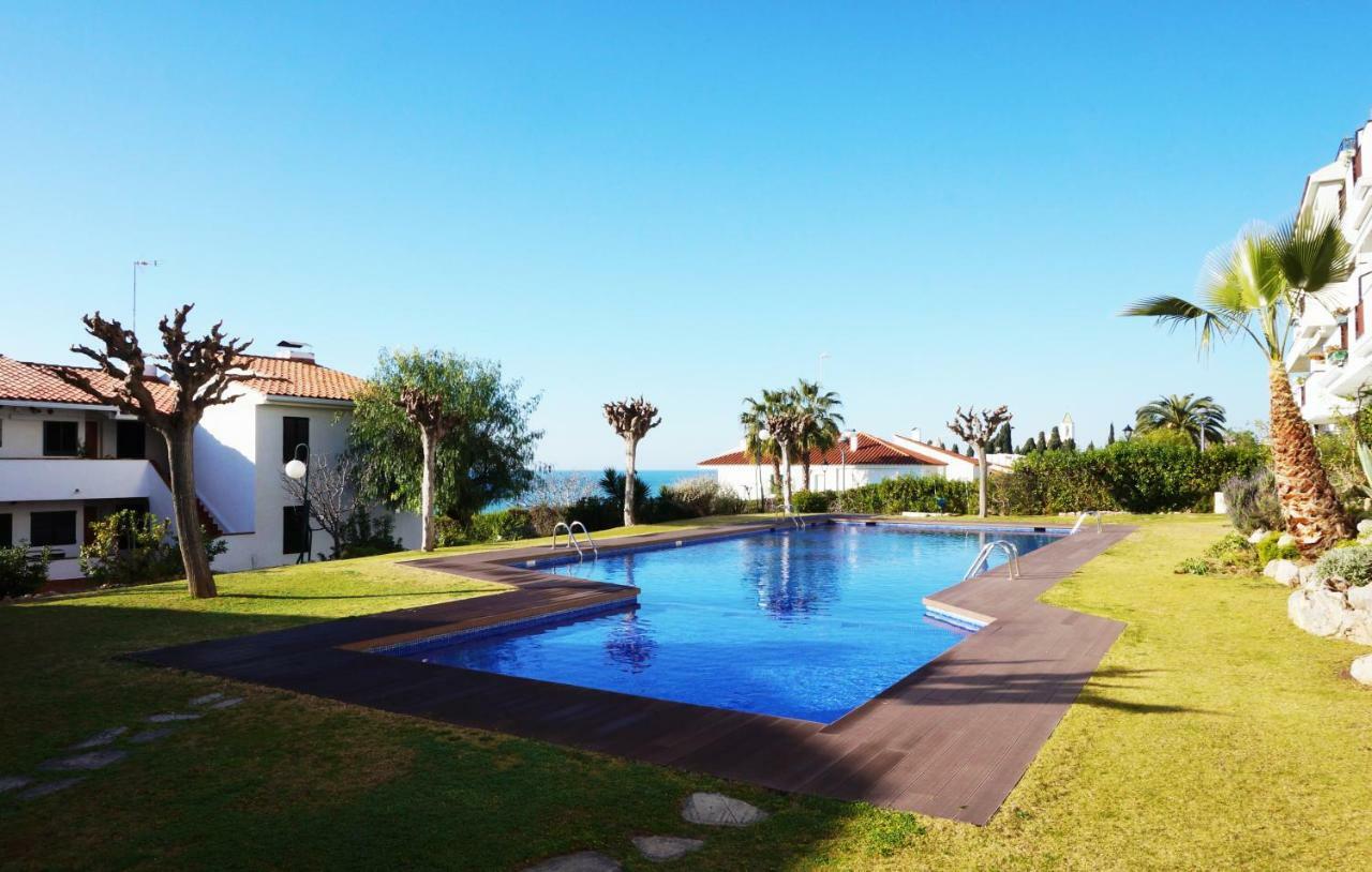 Cala Balmins Sea View Leilighet Sitges Eksteriør bilde